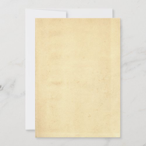 Blank Yellowed Antique Paper