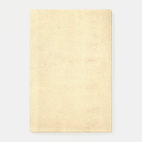 Blank Yellowed Antique Paper Post_it Notes