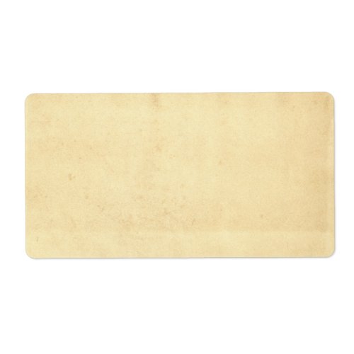 Blank Yellowed Antique Paper Vintage Inspired Label