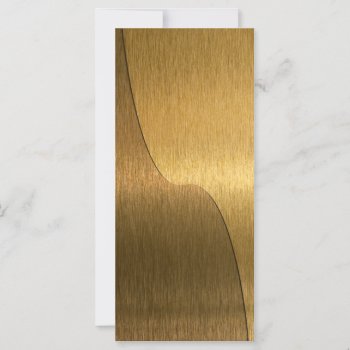 Blank Yin Yang Gold Rack Cards by eatlovepray at Zazzle