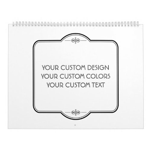 BLANK Your Design Here _ Calendar