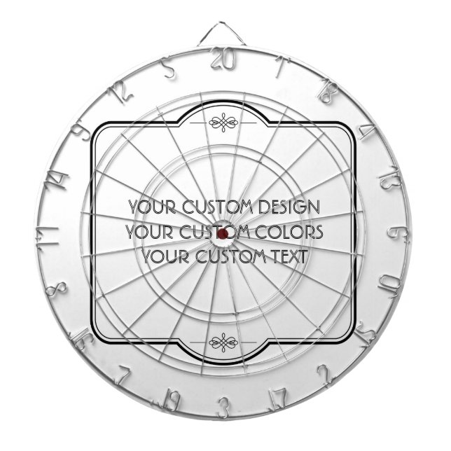BLANK Your Design Here - Dart Board (Front)