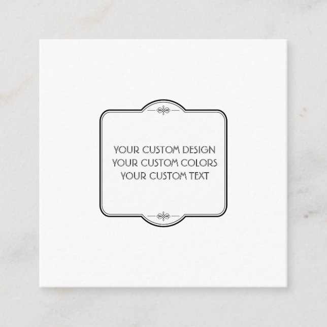 BLANK Your Design Here - Enclosure Card (Front)