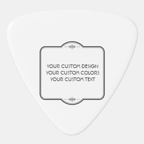 BLANK Your Design Here _ Guitar Pick