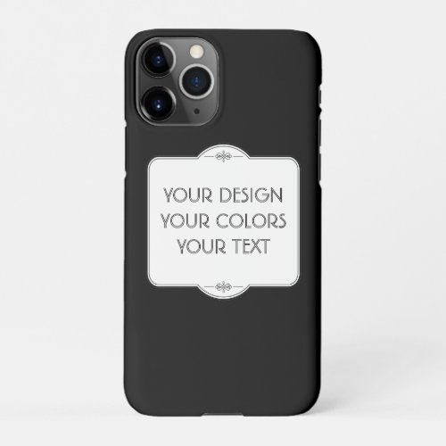 BLANK Your Design Here _ iPhone 11Pro Case