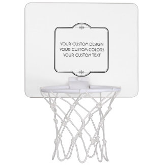 BLANK Your Design Here - Mini Basketball Hoop