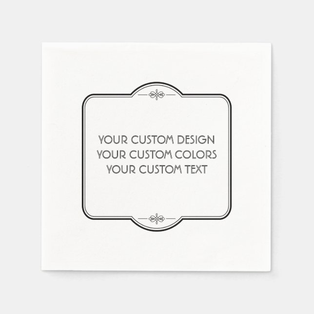BLANK Your Design Here - Napkins (Front)