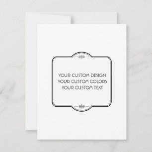 BLANK Your Design Here - Note Card