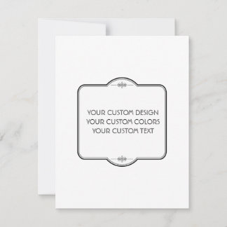 BLANK Your Design Here - Note Card