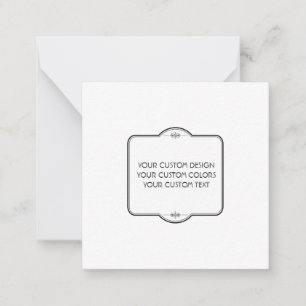 BLANK Your Design Here - Note Card