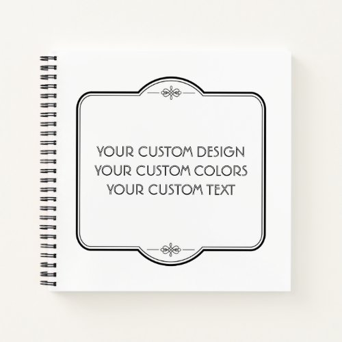 BLANK Your Design Here _ Notebook