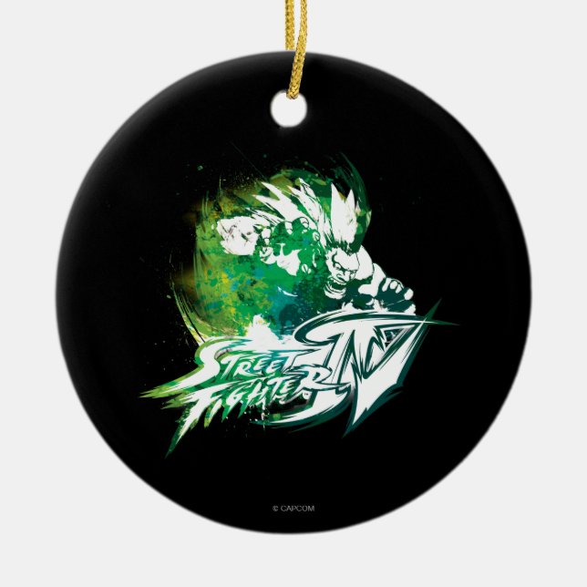 Blanka Ceramic Ornament (Front)