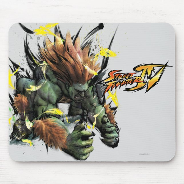 Blanka Charge Mouse Pad (Front)