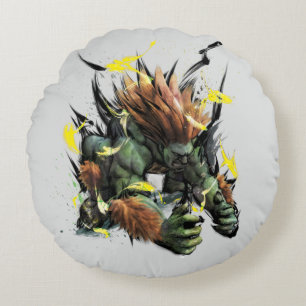 Blanka Charge Round Pillow