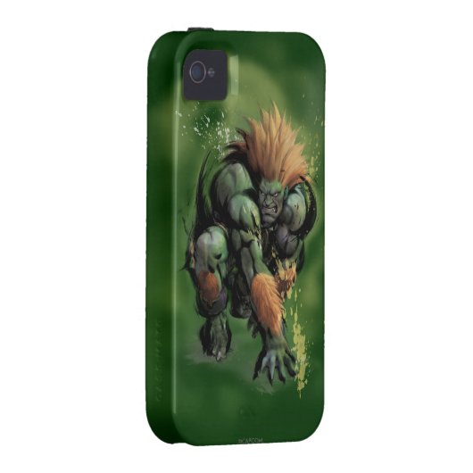 Blanka Crouch Case-Mate iPhone Case (Back/Right)