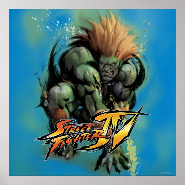 Blanka Crouch Poster (Front)