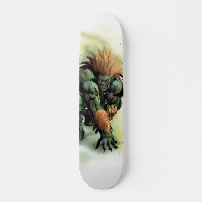 Blanka Crouch Skateboard (Front)