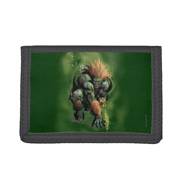 Blanka Crouch Tri-fold Wallet (Front)