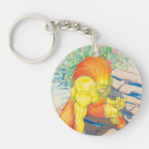 Blanka on Bridge 2 Keychain