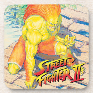 Blanka on Bridge Beverage Coaster