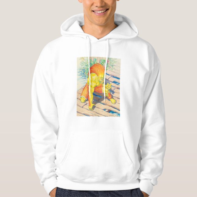 Blanka on Bridge Hoodie (Front)
