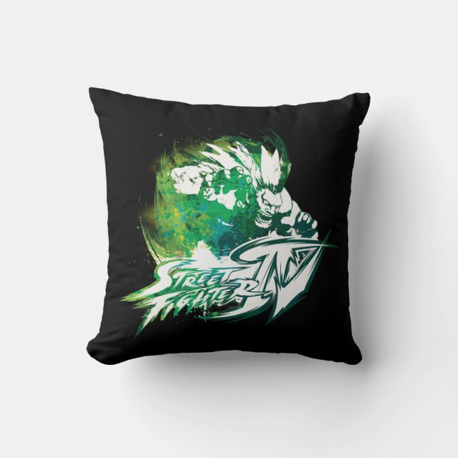 Blanka Throw Pillow (Front)
