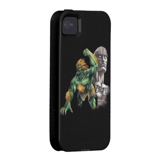 Blanka Vs. Dhalsim Case-Mate iPhone Case (Back/Right)