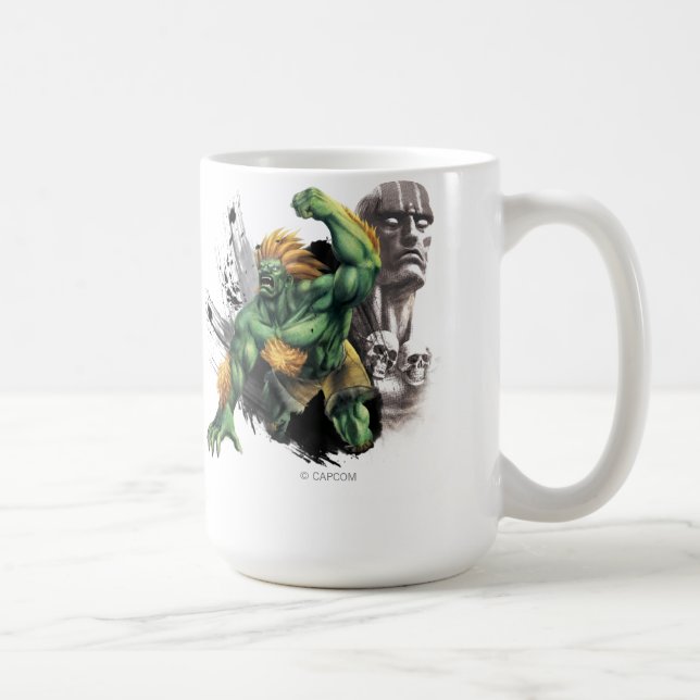 Blanka Vs. Dhalsim Coffee Mug (Right)