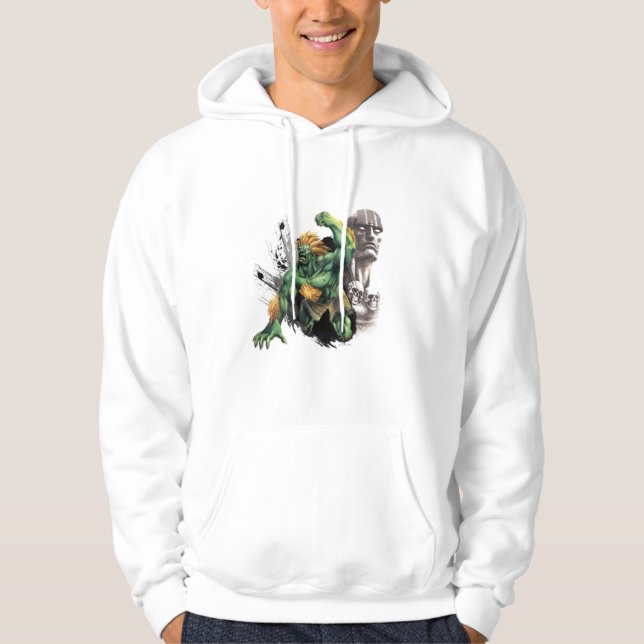 Blanka Vs. Dhalsim Hoodie (Front)