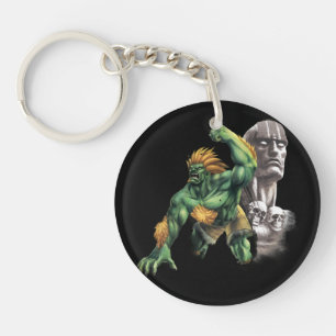 Blanka Vs. Dhalsim Keychain