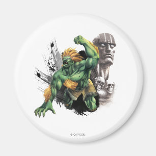 Blanka Vs. Dhalsim Magnet