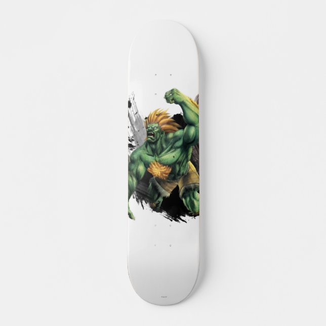 Blanka Vs. Dhalsim Skateboard Deck (Front)