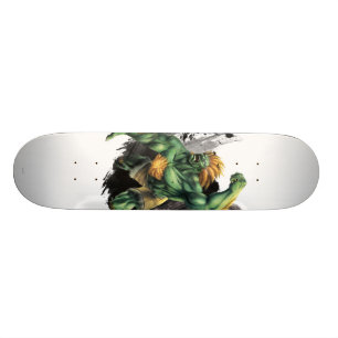 Blanka Vs. Dhalsim Skateboard Deck