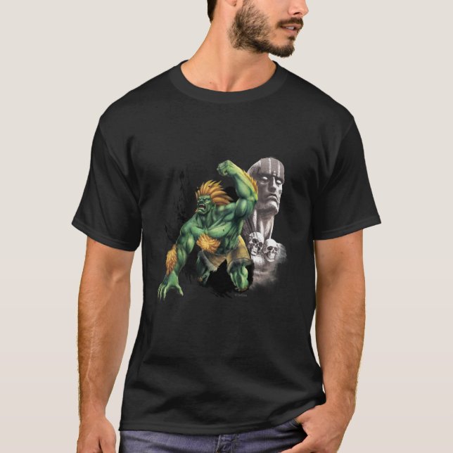Blanka Vs. Dhalsim T-Shirt (Front)