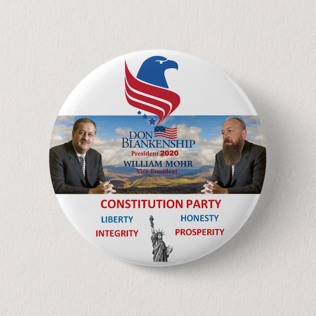 Blankenship / Mohr 2020 Button (Front)