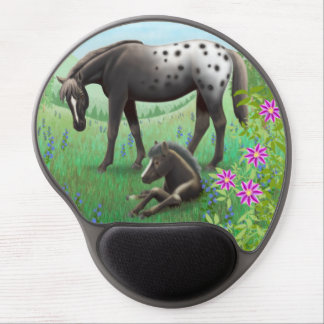 Blanket Appaloosa Mare and Foal Gel Mousepad
