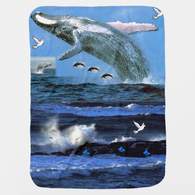 Blanket Baby Whales (Front)