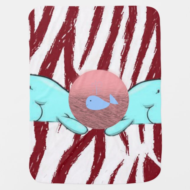 Blanket Baby Whales (Front)