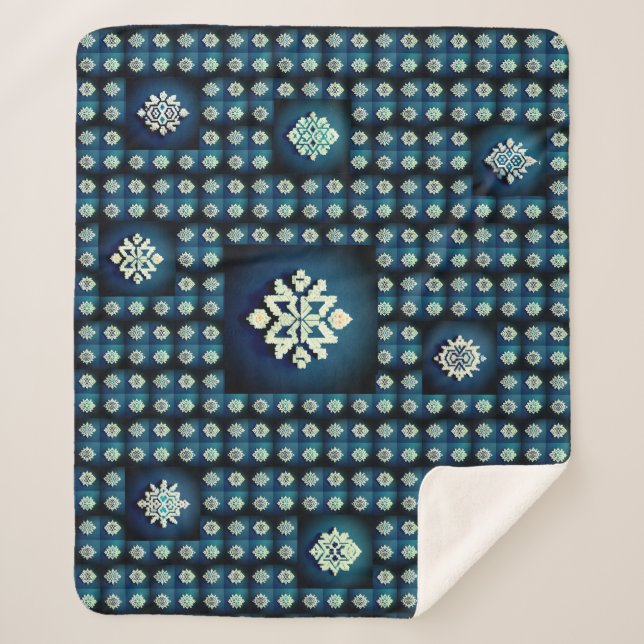 Blanket for kids who like Minecraft (Front)