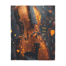 Blanket for Musician Teacher Student Violinist