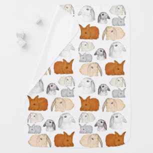 Blanket funny rabbits