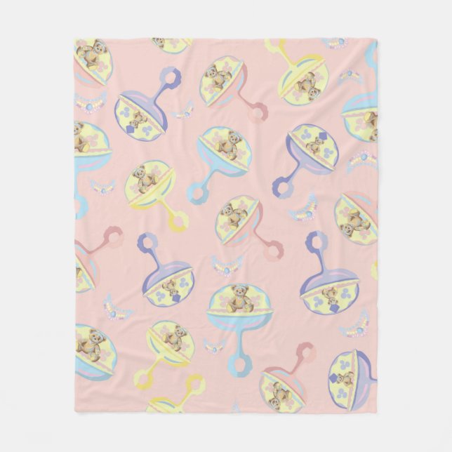 Blanket Jewelry Bear Rattle (Front)