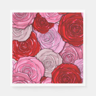 Blanket of Roses Napkins