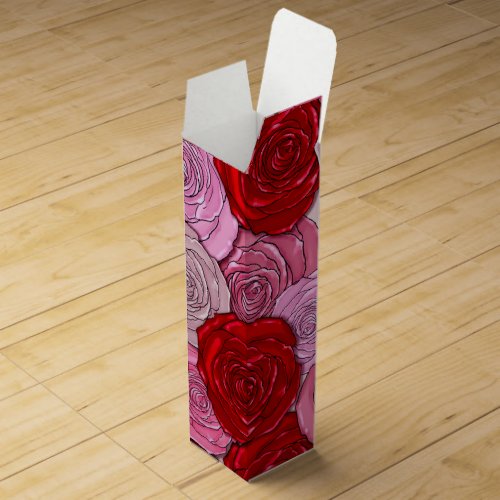 Blanket of Roses Wine Box