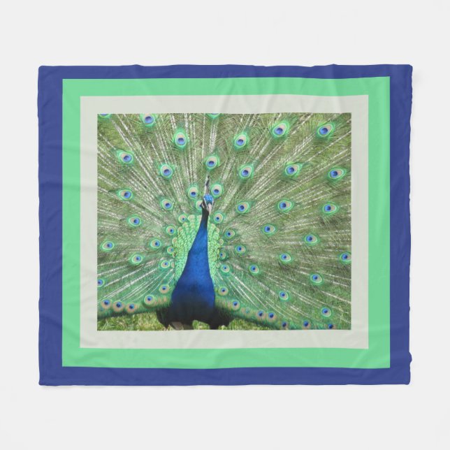 Blanket - Peacock (Front (Horizontal))