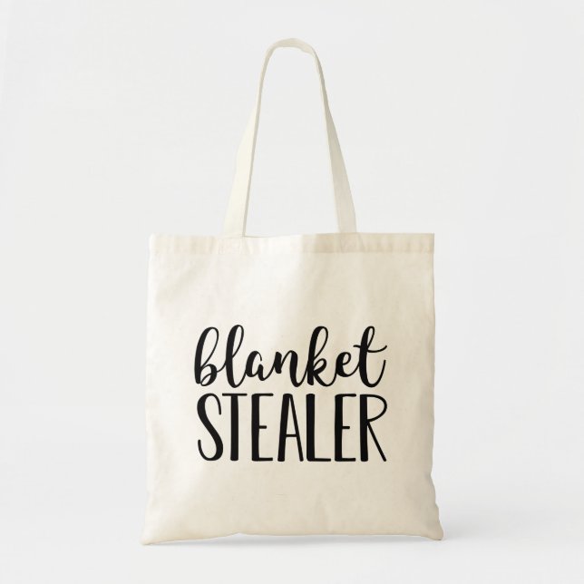 Blanket Stealer Tote Bag (Front)