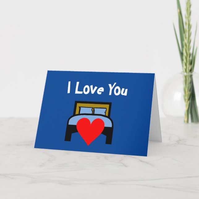 Blanket Stealing Love Card (Front)