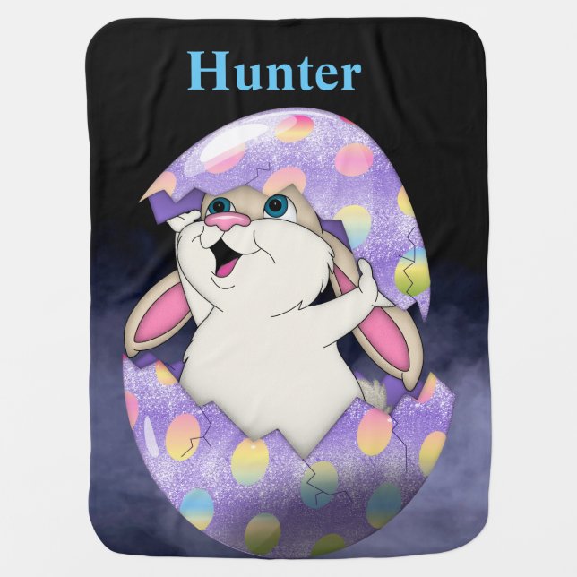 Blanket with bunny  (Front)