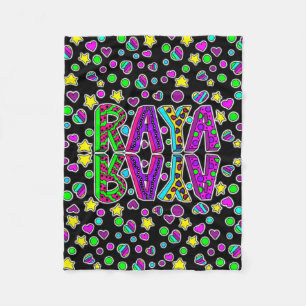 Blanket with the name Raya