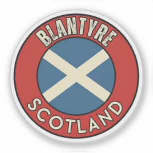 Blantyre, Scotland Sticker